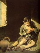 Bartolome Esteban Murillo The Young Beggar oil painting reproduction